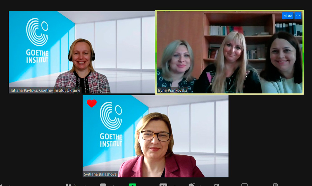 Розробляємо стратегії сталого розвитку викладання німецької мови разом з Goethe Institut Україна