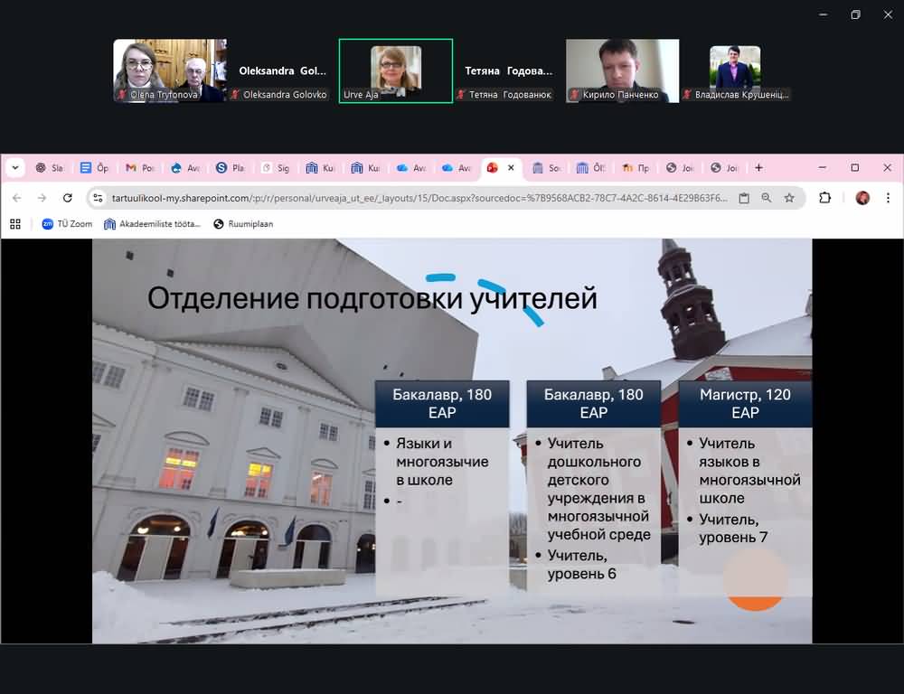 Навчання у «The Centre for Learning, Teaching, and Teachers' Competences» продовжується: обговорено професійний стандарт учителя